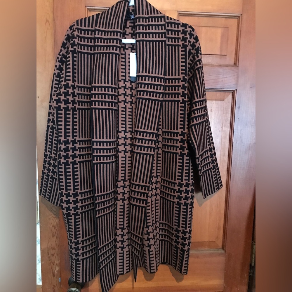 NWT Premise Viscose Blend long cardigan, size L